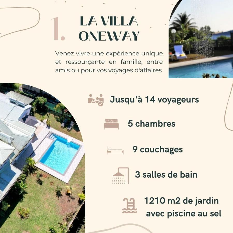 Villa Oneway, Piscine Privee, Classee 3 Etoiles ซานต์-โรส ภายนอก รูปภาพ